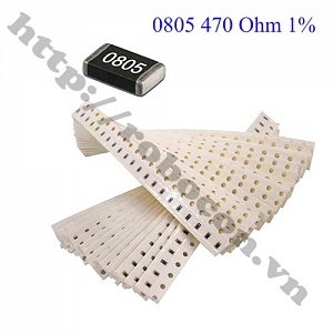 DT293 Điện Trở Dán 0805 470 Ohm 470R 1%