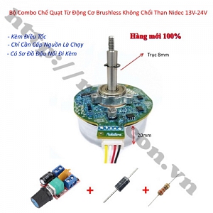 CBM168 Bộ Combo Chế Quạt Từ Động ...