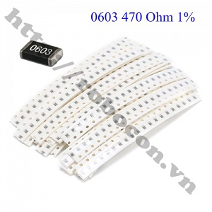 DT292 Điện Trở Dán 0603 470 Ohm 470R 1%