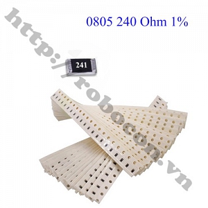 DT291 Điện Trở Dán 0805 240 Ohm 240R 1%