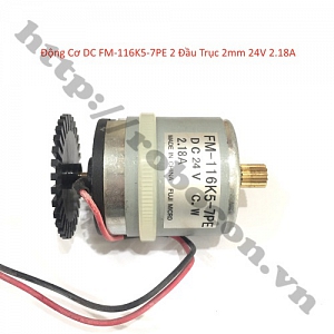 PKK1199 Động Cơ DC FM-116K5-7PE 2 Đầu ...