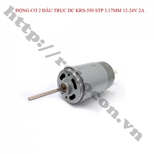  PKK1197 ĐỘNG CƠ 2 ĐẦU TRỤC DC KRS-550 STP 3.17MM ...