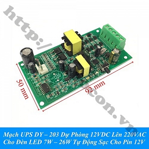 MDL389 Mạch UPS DY – 203 Dự ...
