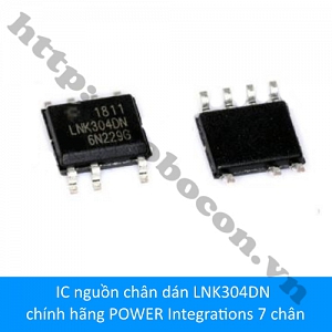  IC118 IC nguồn chân dán LNK304DN chính hãng POWER Integrations ...