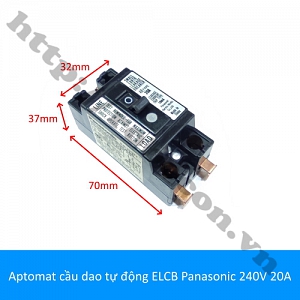  CC46 Aptomat cầu dao tự động ELCB Panasonic 240V 20A