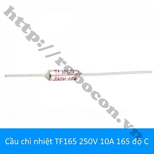 CC52 Cầu chì nhiệt TF165 250V 10A ...