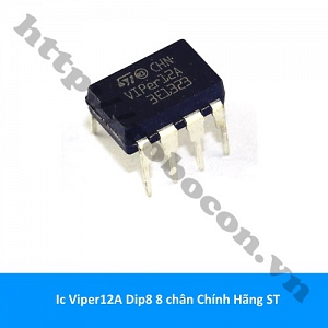  IC124 Ic Viper12A Dip8 8 chân Chính Hãng ST 