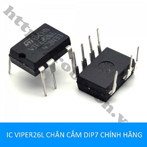  IC127 IC VIPER26L CHÂN CẮM DIP7 CHÍNH HÃNG  