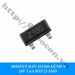 MO28 Mosfet Dán SI2300 Kênh N 20V ...