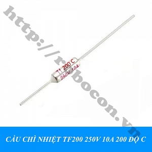 CC48 Cầu chì nhiệt TF200 250V 10A ...