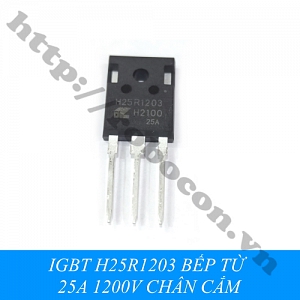  IGBT8 IGBT H25R1203 BẾP TỪ 25A 1200V CHÂN CẮM 