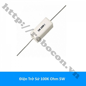 DT344 Điện Trở Sứ 100K Ohm 100KR 5W
