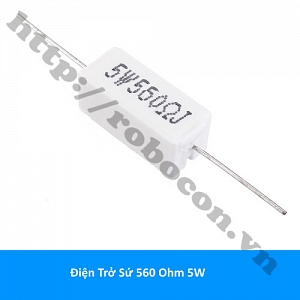 DT350 Điện Trở Sứ 560 Ohm 560R  5W