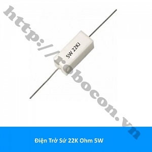 DT346 Điện Trở Sứ 22K Ohm 22KR 5W