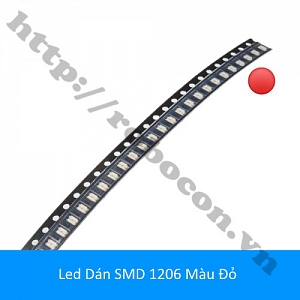 LED171 Led Dán SMD 1206 Màu Đỏ