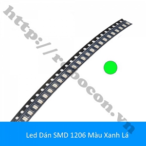 LED170 Led Dán SMD 1206 Màu Xanh ...