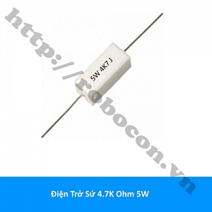 DT353 Điện Trở Sứ 4.7K Ohm 4.7KR 5W
