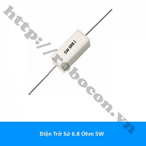 DT355 Điện Trở Sứ 6.8 Ohm 6.8R 5W