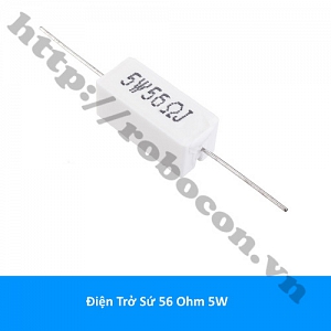 DT357 Điện Trở Sứ 56 Ohm 56R 5W