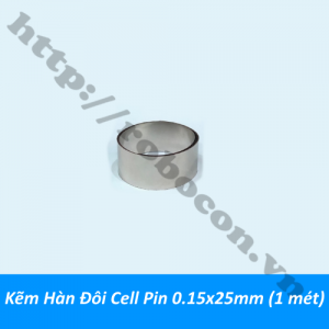  PPKP311 Kẽm Hàn Đôi Cell Pin 0.15x25mm (1 mét) 
