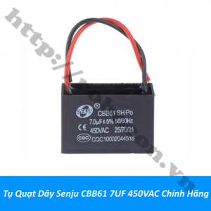 TD195 Tụ Quạt Dây Senju CBB61 7UF ...