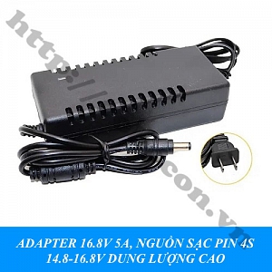  NG93 Adapter 16.8V 5A, Nguồn Sạc Pin 4S 14.8-16.8V Dung ...