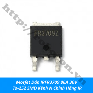 MO40 Mosfet Dán IRFR3709 86A 30V To-252 ...