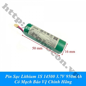 PPKP102 Pin Sạc Lithium 1S 14500 3.7V ...