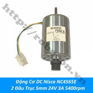  PKK1386 Động Cơ DC Nisca NC4565E Hai Đầu Trục 5mm ...