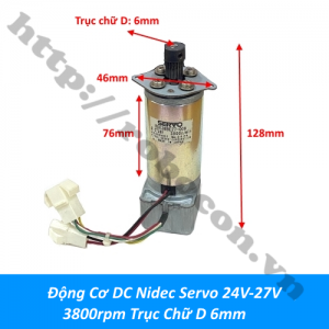 PKK1391 Động Cơ DC Nidec Servo 24V-27V ...