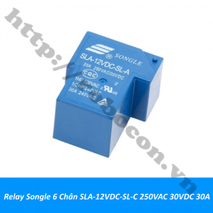 RE45 Relay Songle 6 Chân SLA-12VDC-SL-C 250VAC ...