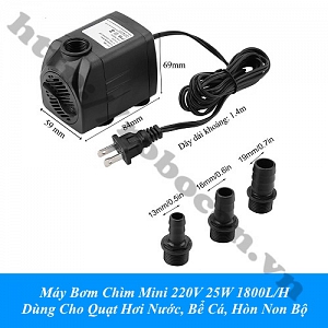 PKK1403 Máy Bơm Chìm Mini 220V 25W ...