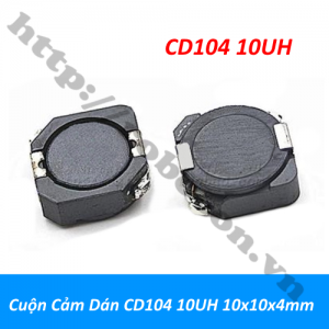  CCL104 Cuộn Cảm Dán CD104 10UH 100 10x10x4mm  
