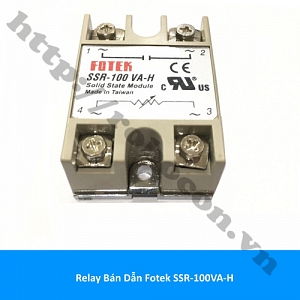  PKK1085 Relay Bán Dẫn Fotek SSR-100VA-H    