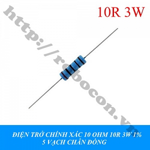 DT397 Điện Trở Chính Xác 10Ohm 10R 3W 1% 5 ...