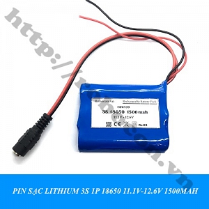 CBM139 Pin Sạc Lithium 3S 1P 18650 ...