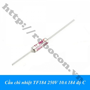 CC100 Cầu chì nhiệt TF184 250V 10A ...