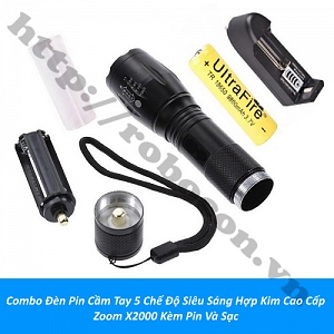 CBM214 Combo Đèn Pin Cầm Tay 5 ...