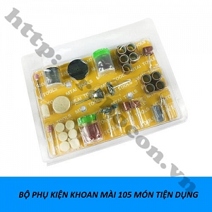 PKK268 Bộ Phụ Kiện Khoan Mài 105 Món Tiện Dụng