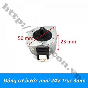  LKRB143 Động Cơ Bước Mini 24VDC Trục 3mm  