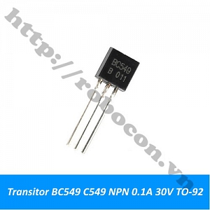 TR90 Transistor BC549 C549 NPN 0.1A 30V ...