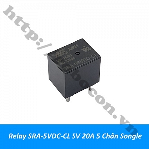 RE55 Relay SRA-5VDC-CL 5V 20A 5 Chân ...