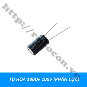 TD107 Tụ hóa 100uf 100V (phân cực)