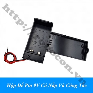 LKRB144 Hộp Đế Pin 9V Có Nắp ...