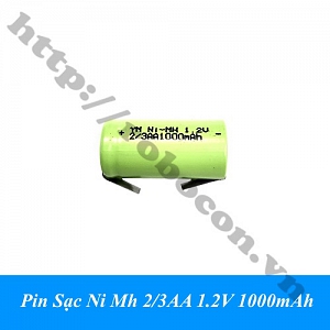 PPKP340 Pin Sạc Ni Mh 2/3AA 1.2V ...