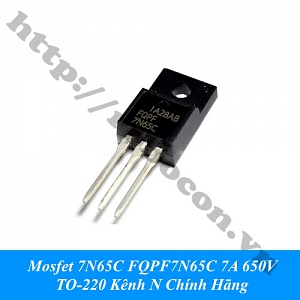 MO43 Mosfet 7N65C FQPF7N65C 7A 650V TO-220 ...