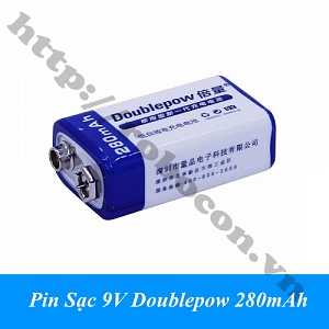 PPKP344 Pin Sạc 9V Doublepow 280mAh