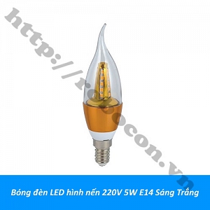 LED193 Bóng Đèn LED Hình Nến 220V ...
