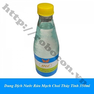 PKK1072 Dung Dịch Nước Rửa Mạch Chai Thủy Tinh 350ml