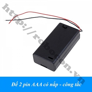LKRB146 Đế 2 pin AAA có nắp ...